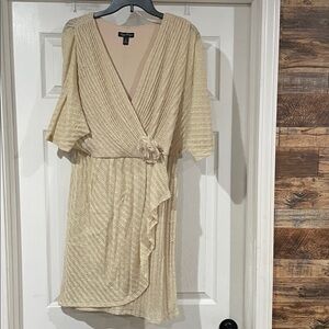 Suzi Chin for Maggy Boutique Gold Dress